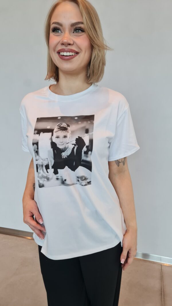 Audrey Hepburn T-särk - Image 4